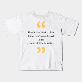 philosophy quotes Kids T-Shirt